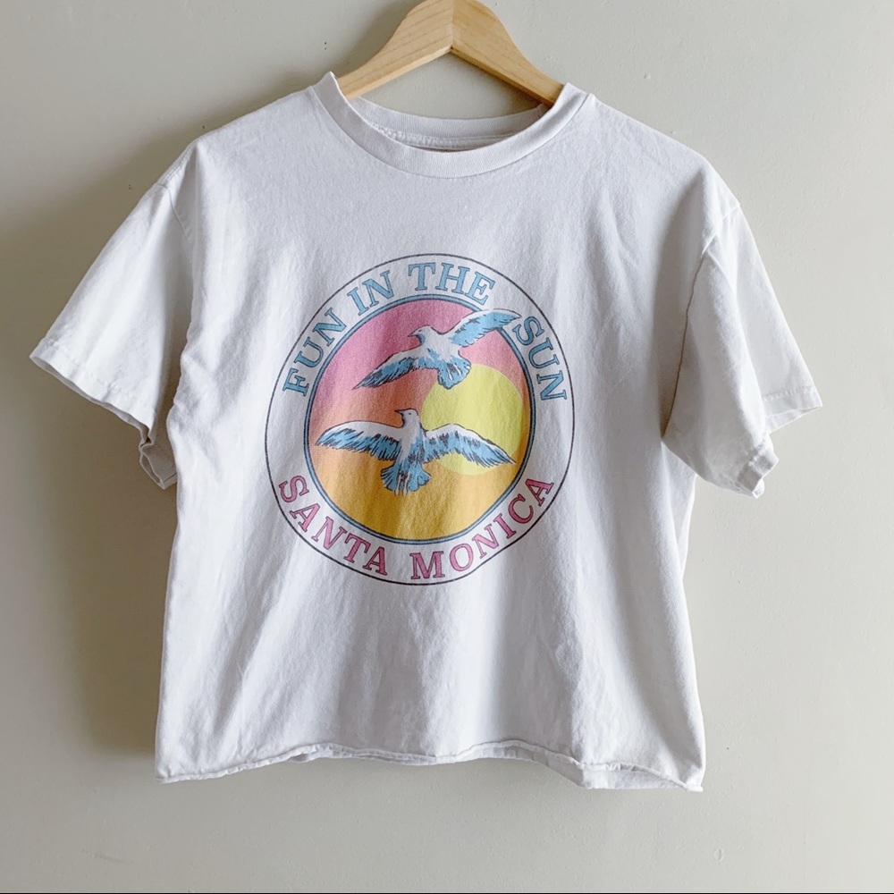 Brandy Melville J.Galt • Santa Monica Graphic Tee